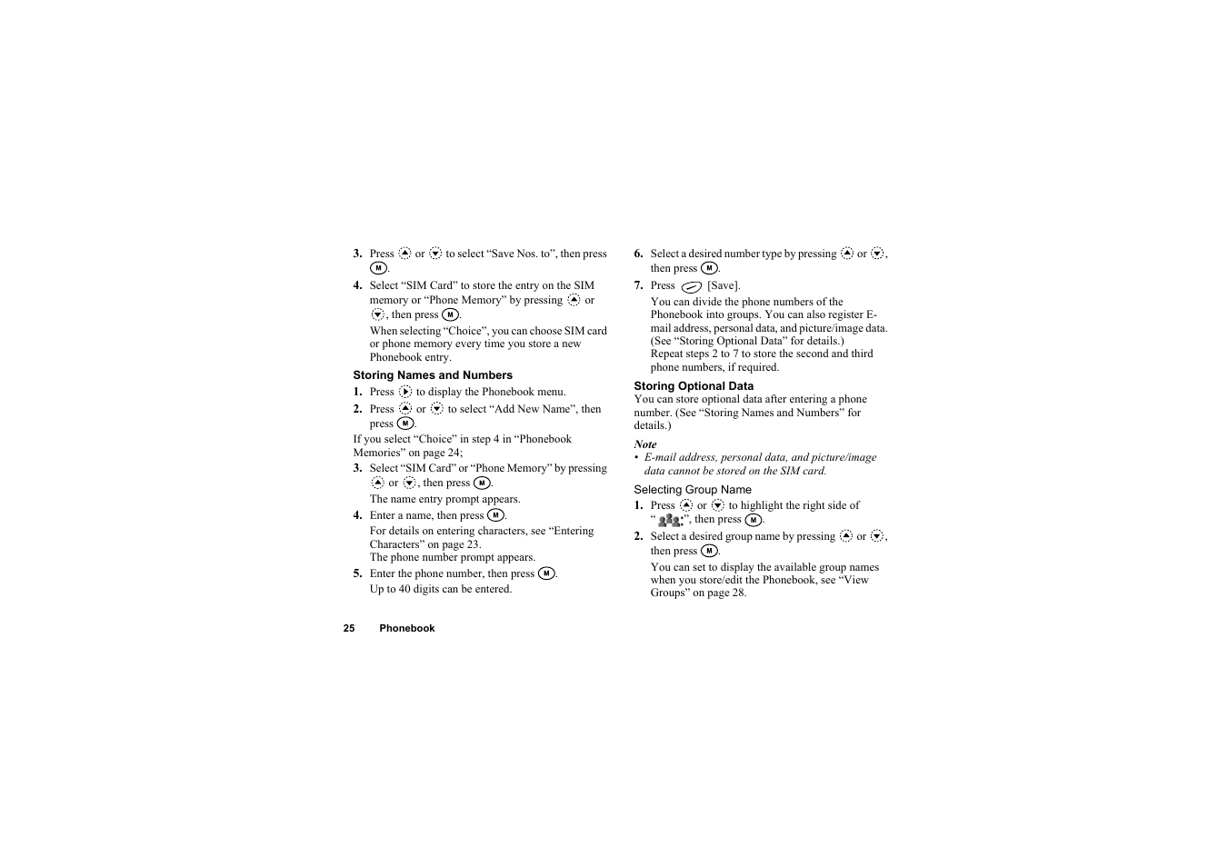 Sharp O2 User Manual | Page 26 / 132