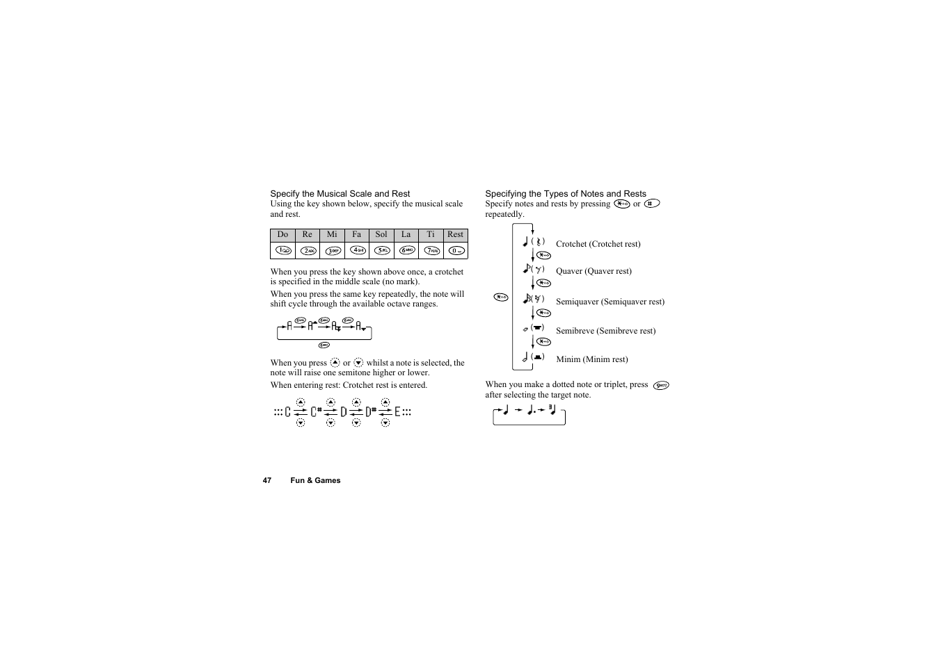 Sharp O2 User Manual | Page 48 / 132