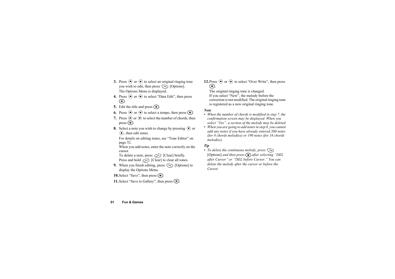 Sharp O2 User Manual | Page 52 / 132