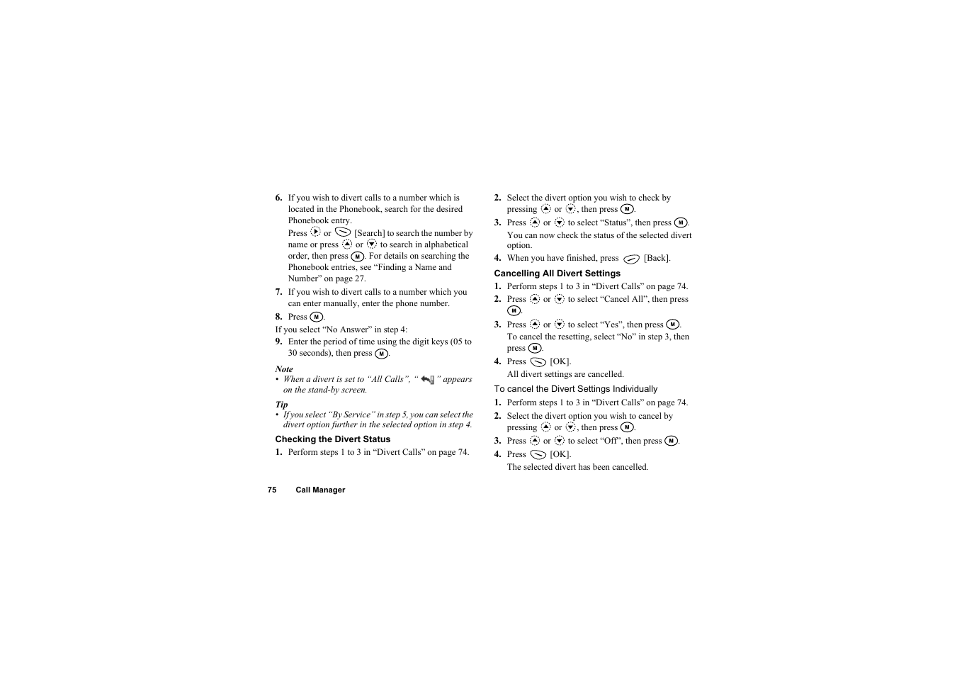 Sharp O2 User Manual | Page 76 / 132