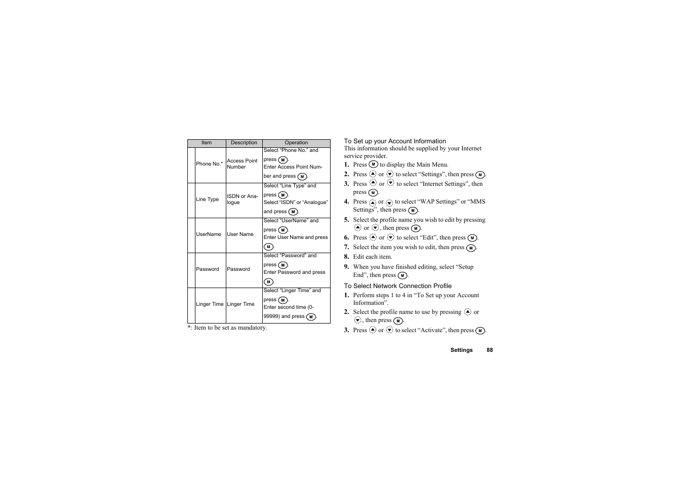 Sharp O2 User Manual | Page 89 / 132