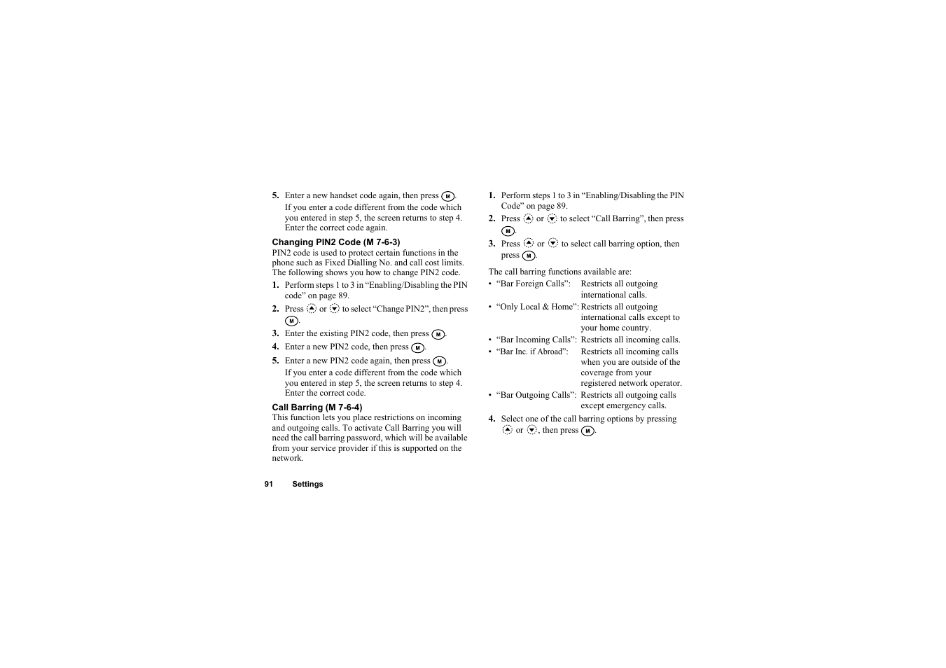 Sharp O2 User Manual | Page 92 / 132