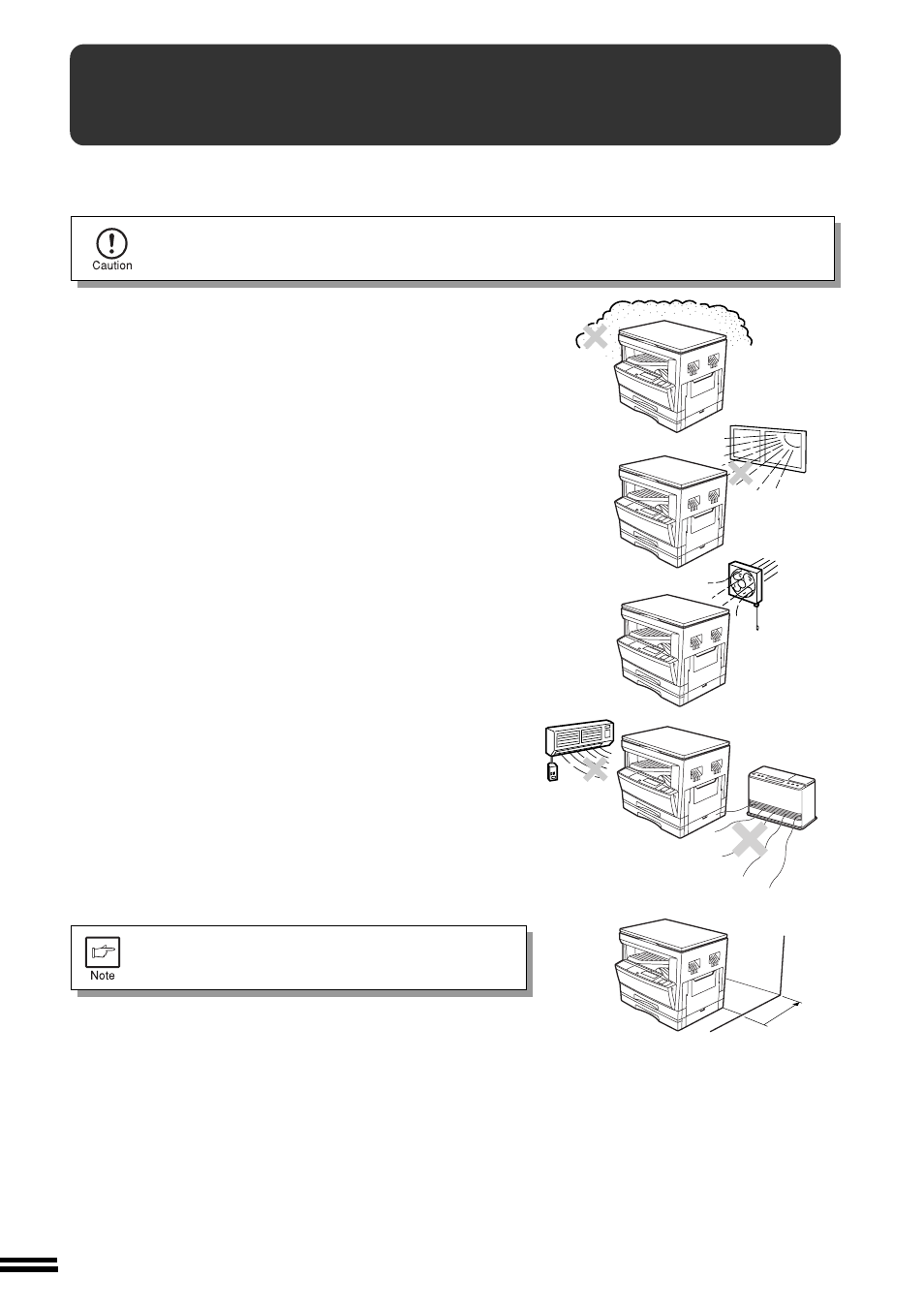 Copier installation | Sharp AR-201 User Manual | Page 10 / 84