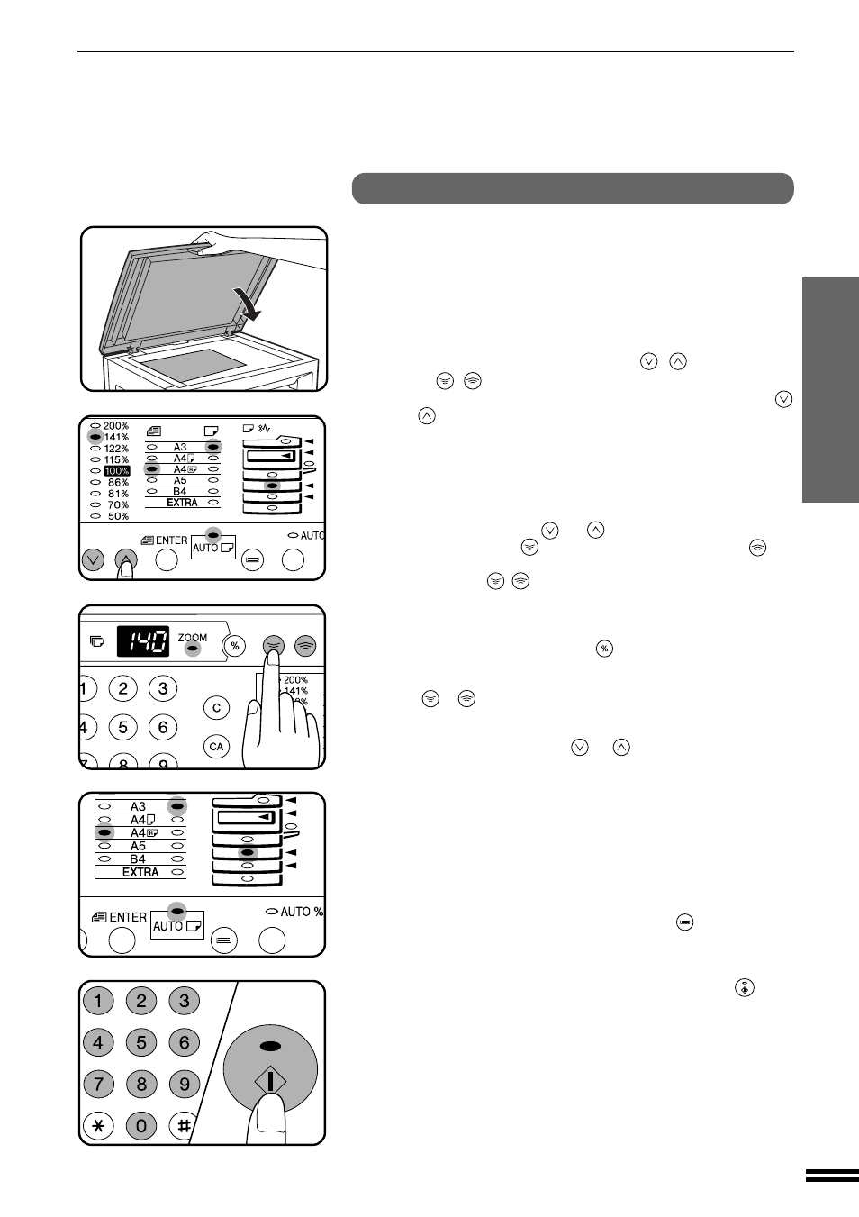 Reduction/enlargement/zoom, Manual | Sharp AR-201 User Manual | Page 19 / 84