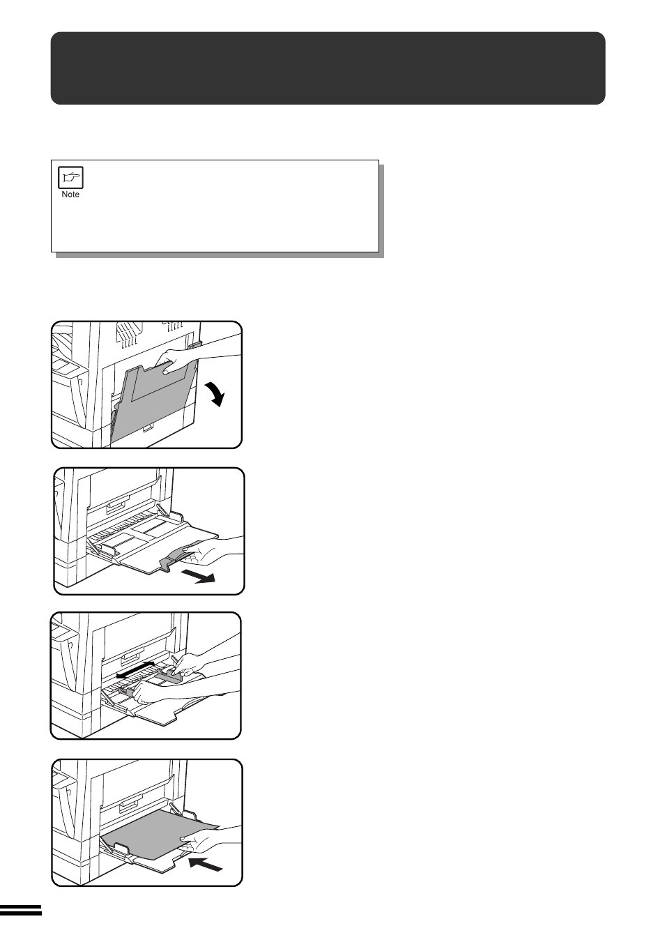 Bypass feed (special paper) | Sharp AR-201 User Manual | Page 20 / 84