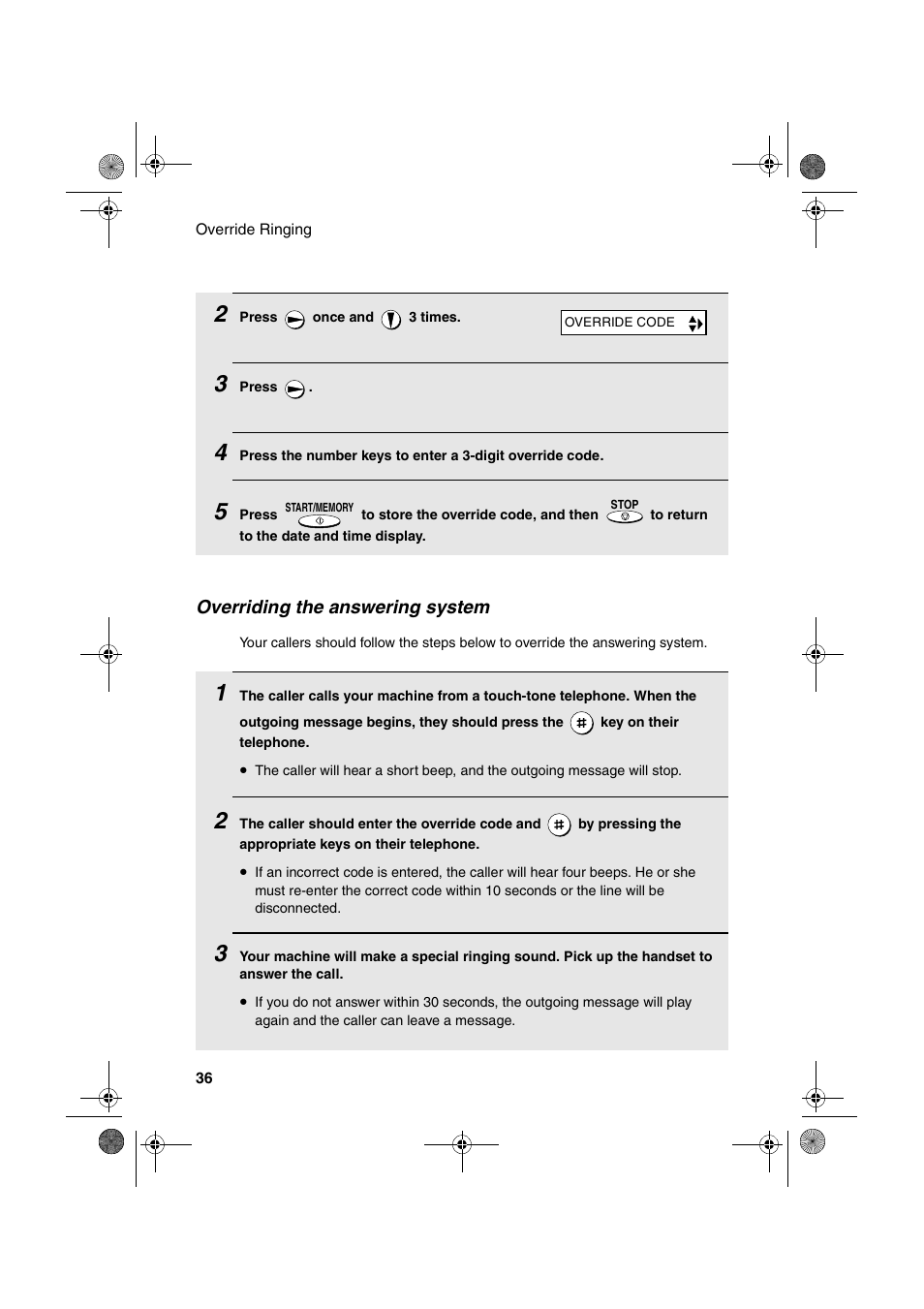 Sharp UX-A260 User Manual | Page 38 / 108