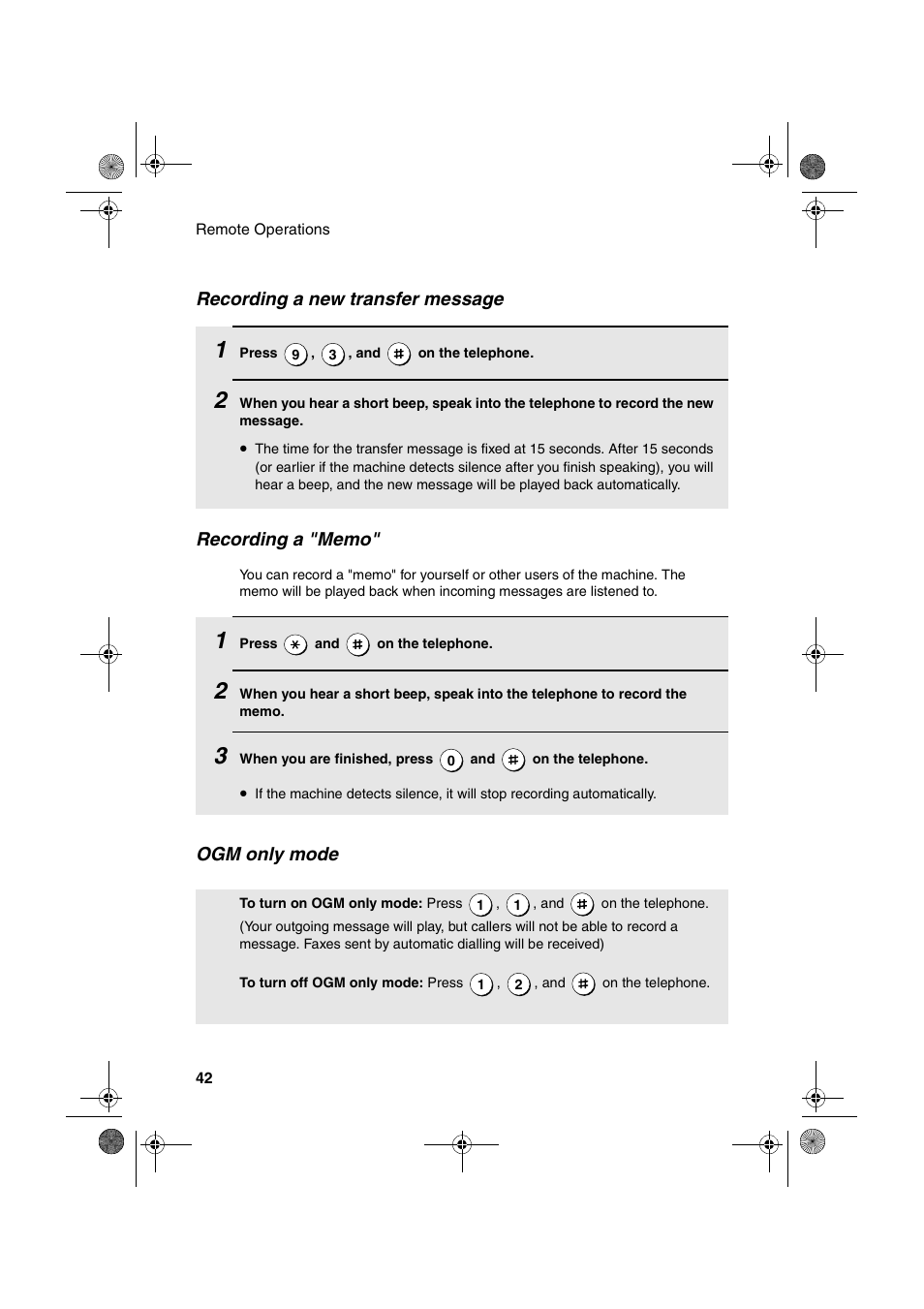 Sharp UX-A260 User Manual | Page 44 / 108