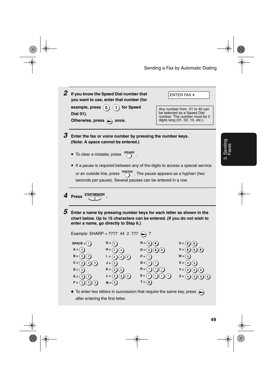 Sharp UX-A260 User Manual | Page 51 / 108