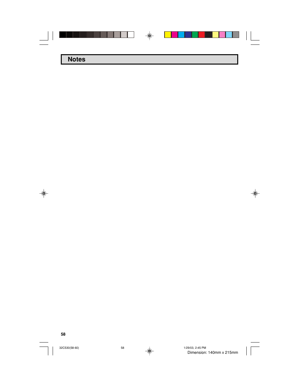 Sharp 32C530 User Manual | Page 58 / 60