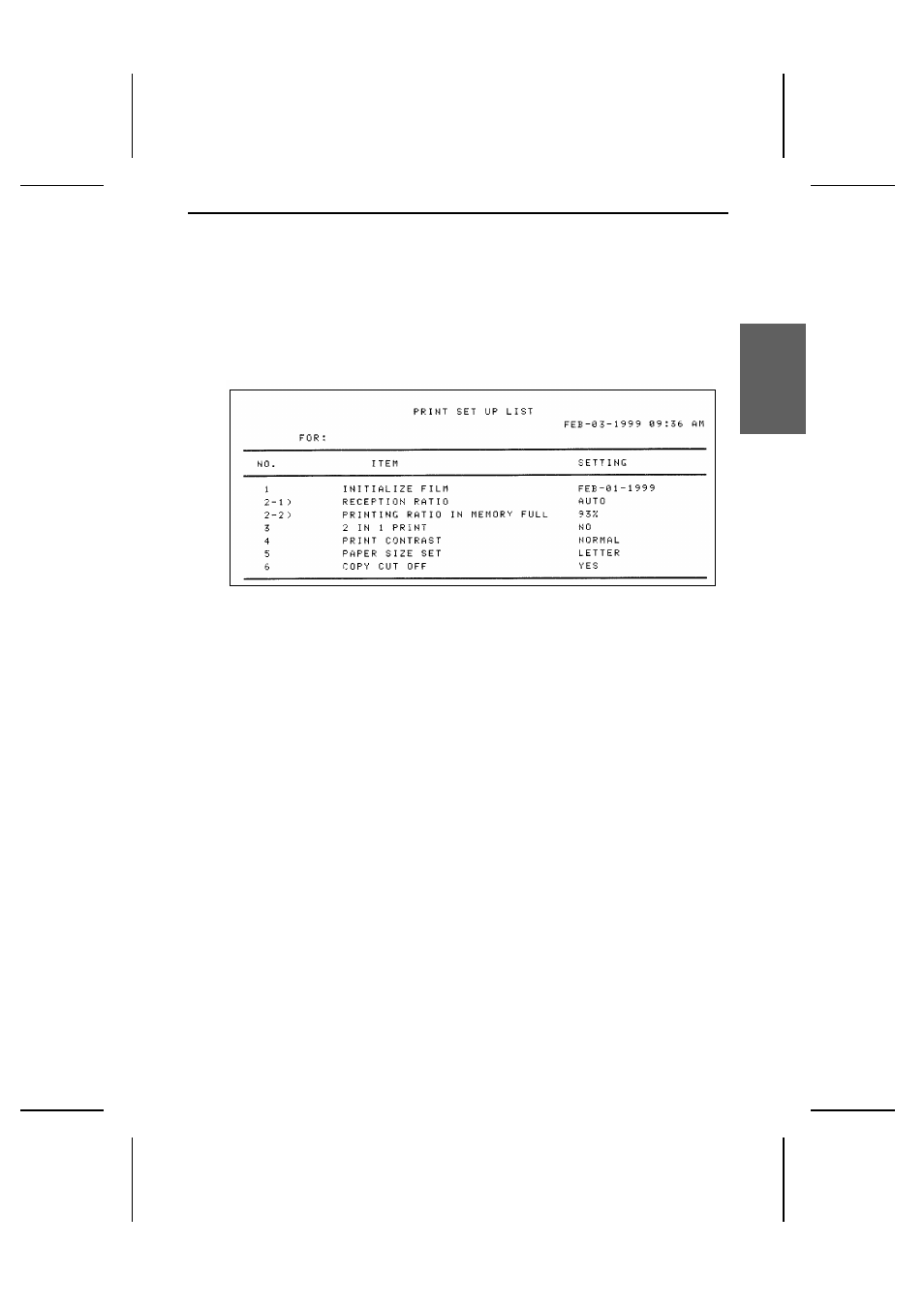 Sharp UX-300 User Manual | Page 103 / 130