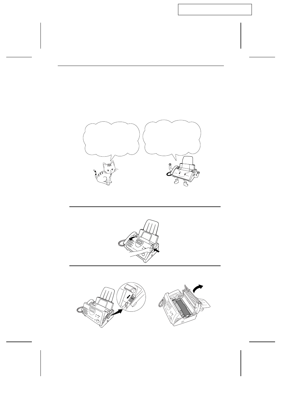 Loading the imaging film | Sharp UX-300 User Manual | Page 18 / 130