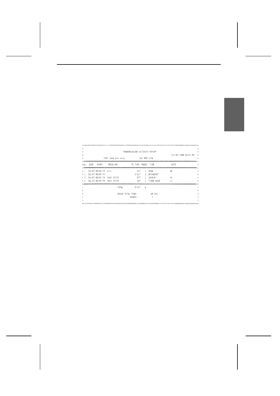 Sharp UX-300 User Manual | Page 99 / 130