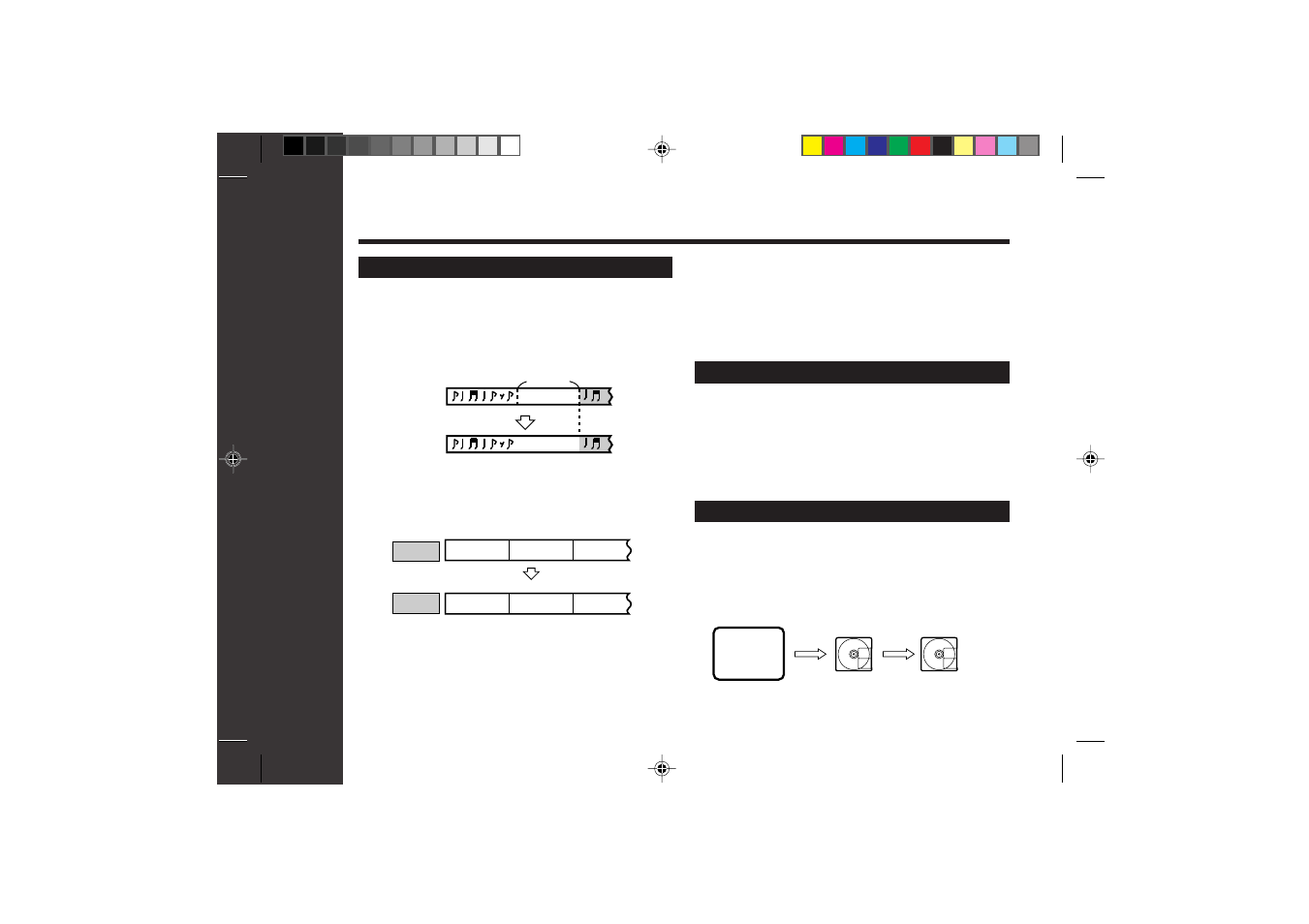 Useful features, Advanced recording : continued | Sharp MD-SR50H User Manual | Page 20 / 48