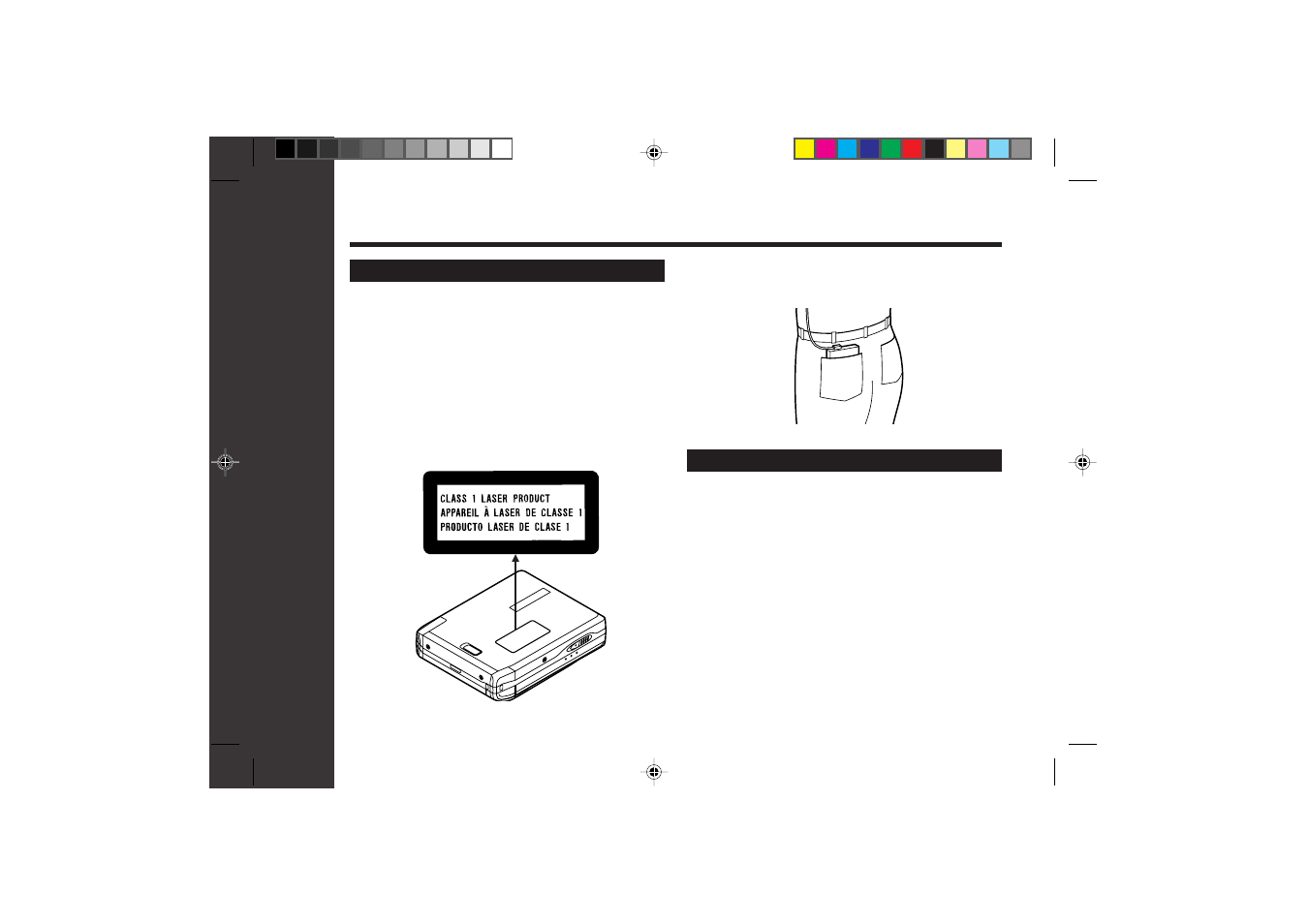 Important introduction | Sharp MD-SR50H User Manual | Page 4 / 48