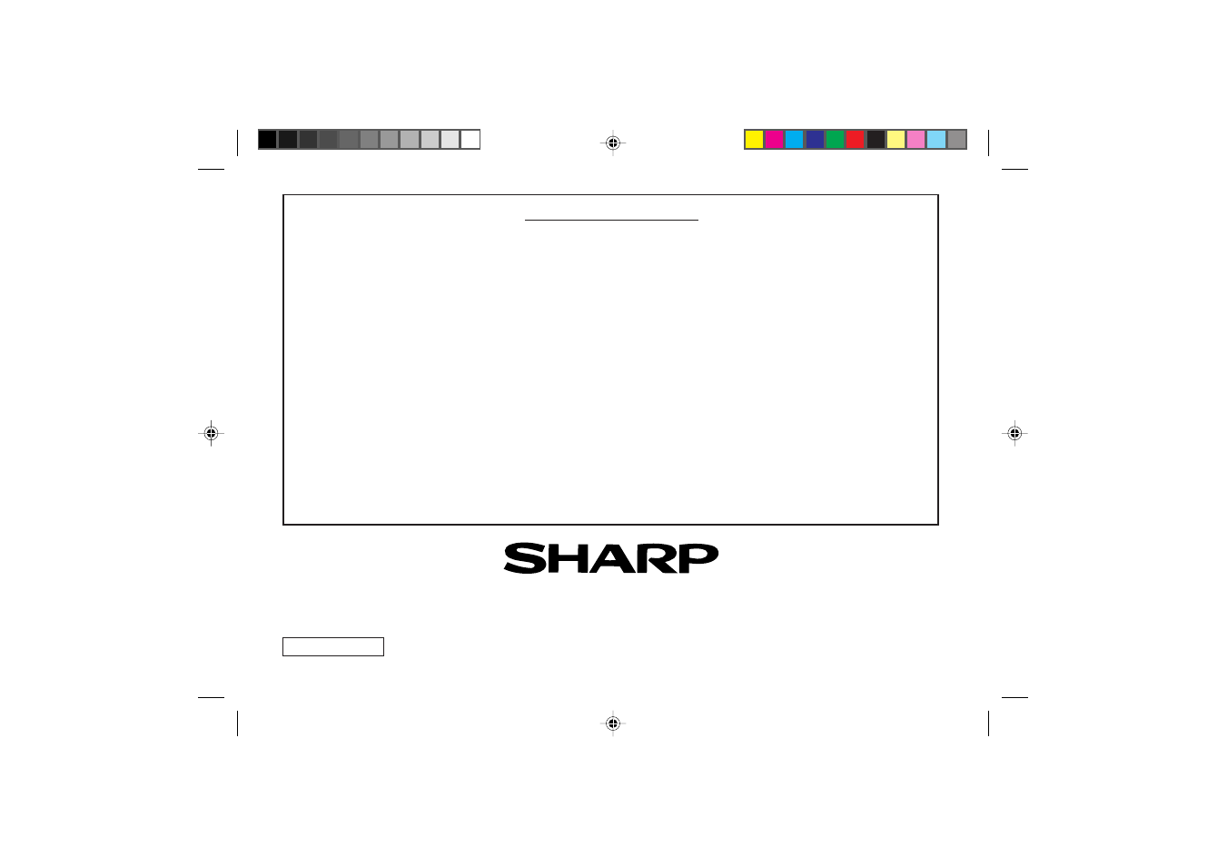 Sharp MD-SR50H User Manual | Page 48 / 48