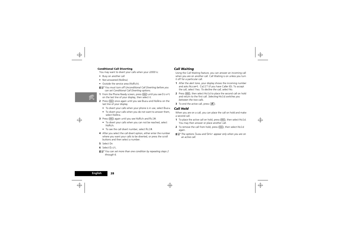 Motorola i2000 User Manual | Page 28 / 58