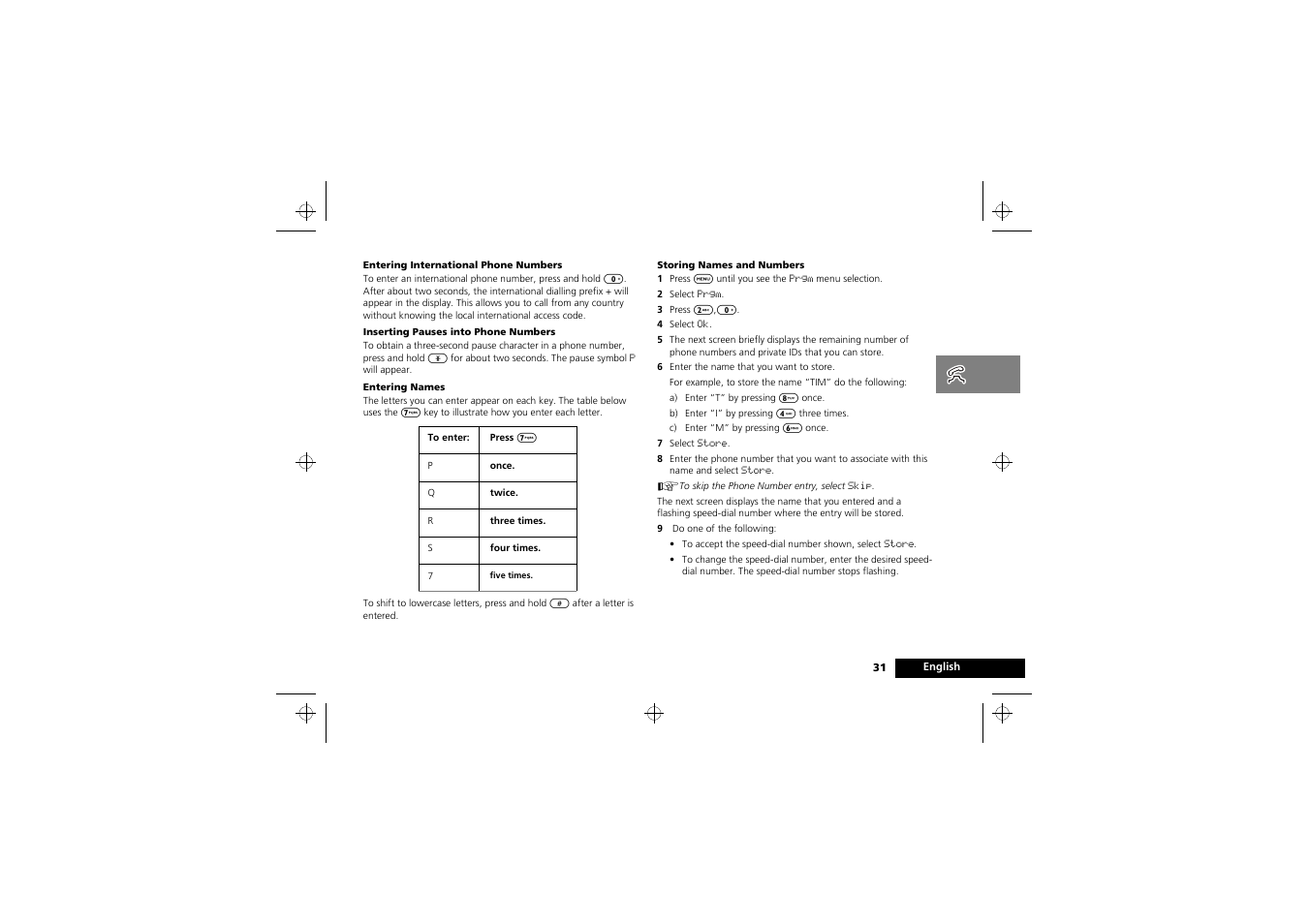 Motorola i2000 User Manual | Page 31 / 58