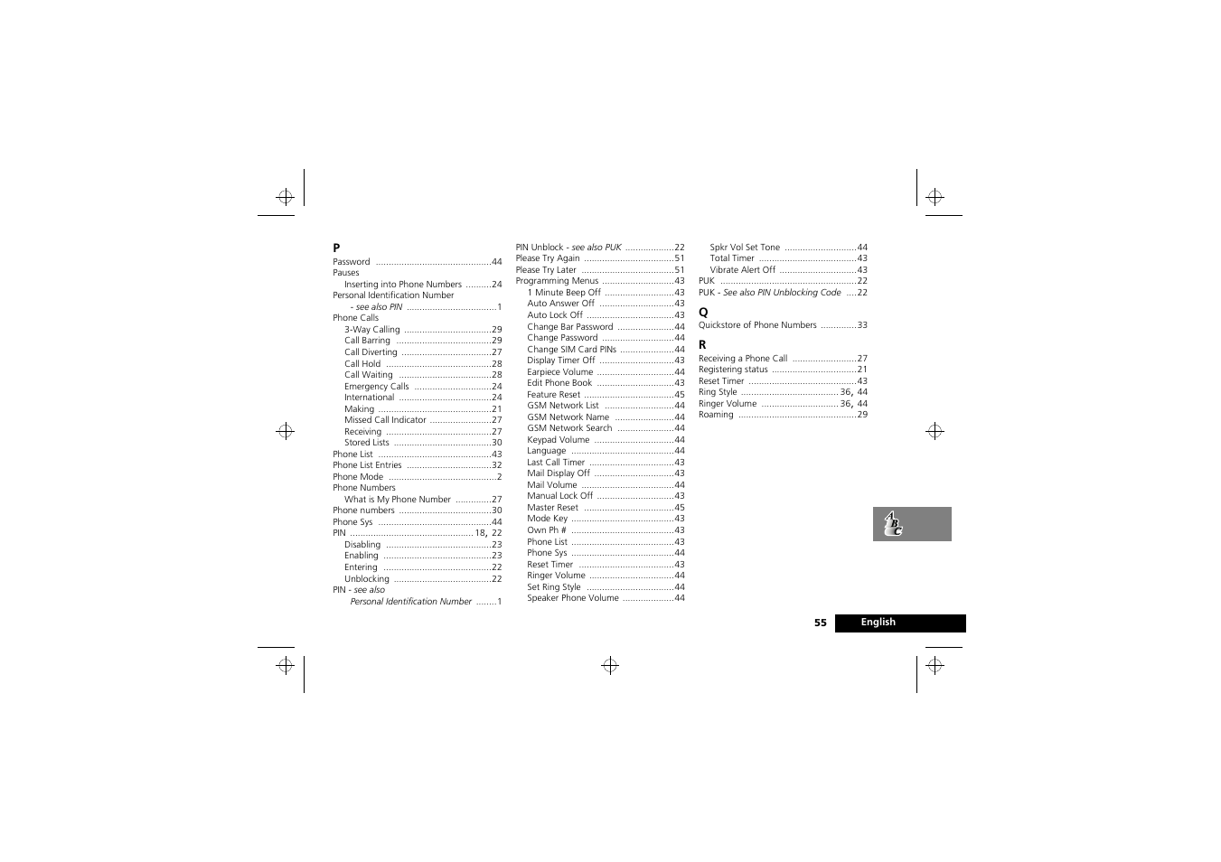 Motorola i2000 User Manual | Page 55 / 58