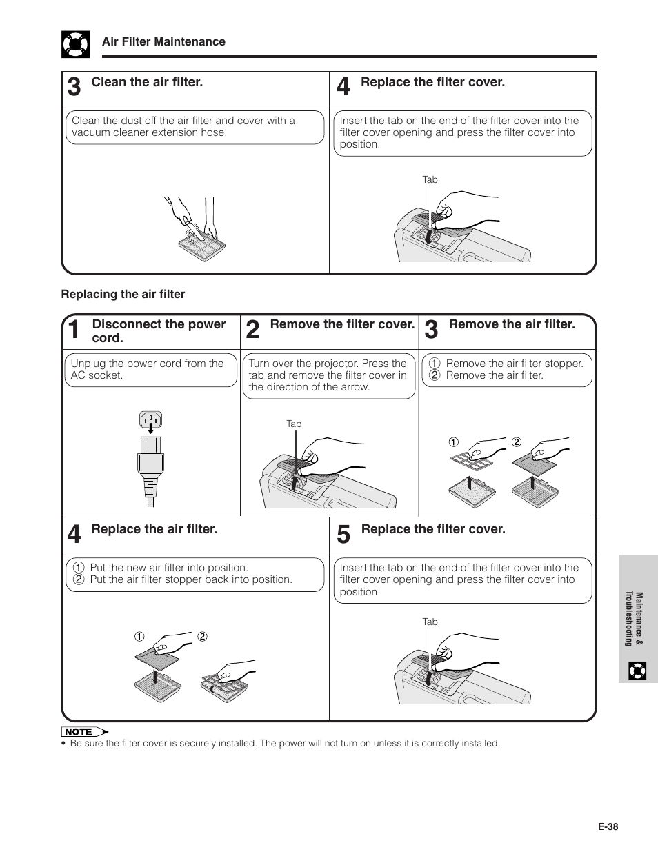 Sharp PG-C20XU User Manual | Page 39 / 53