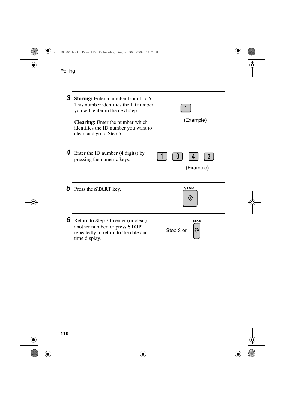 Sharp FO-6700 User Manual | Page 112 / 208