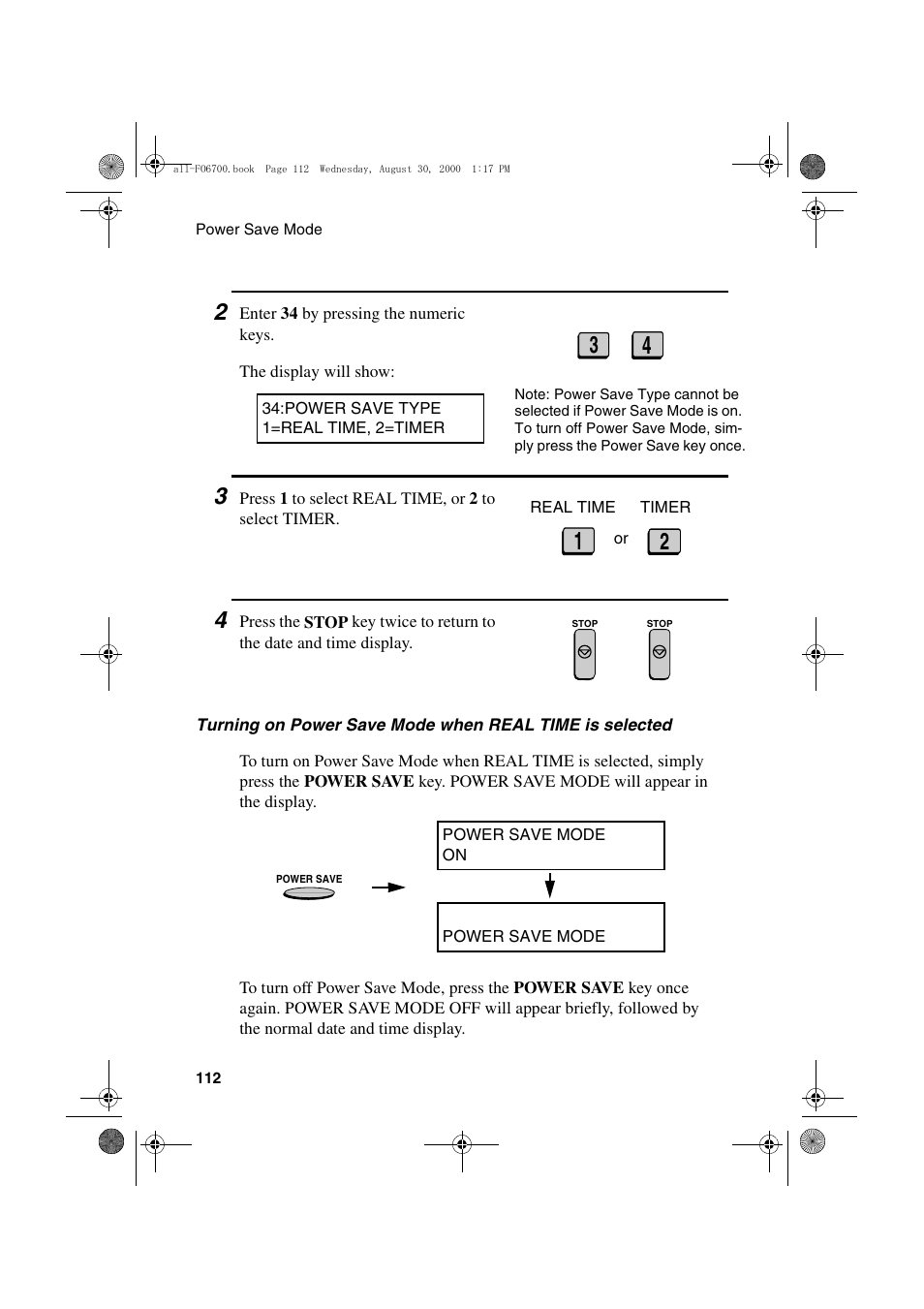 Sharp FO-6700 User Manual | Page 114 / 208