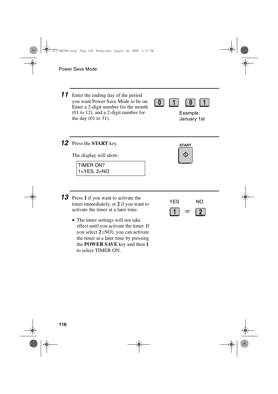 Sharp FO-6700 User Manual | Page 118 / 208