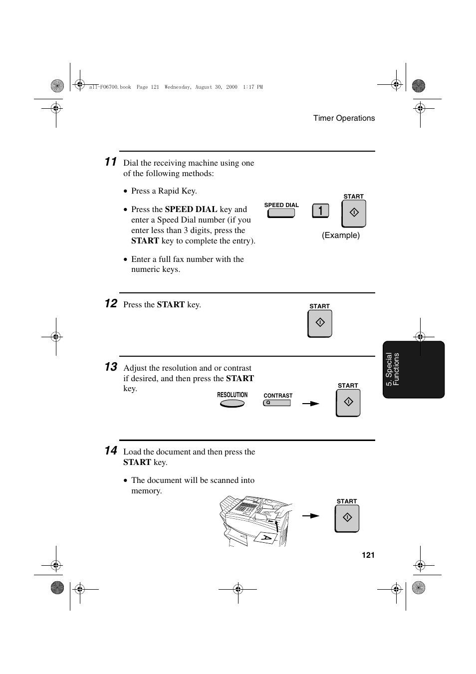 Sharp FO-6700 User Manual | Page 123 / 208