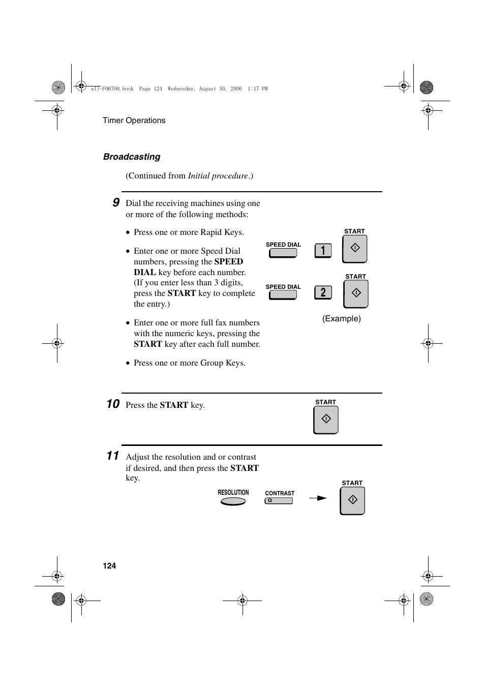 Sharp FO-6700 User Manual | Page 126 / 208