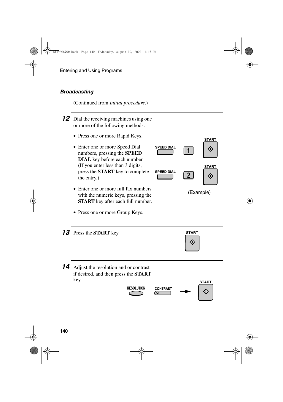 Sharp FO-6700 User Manual | Page 142 / 208