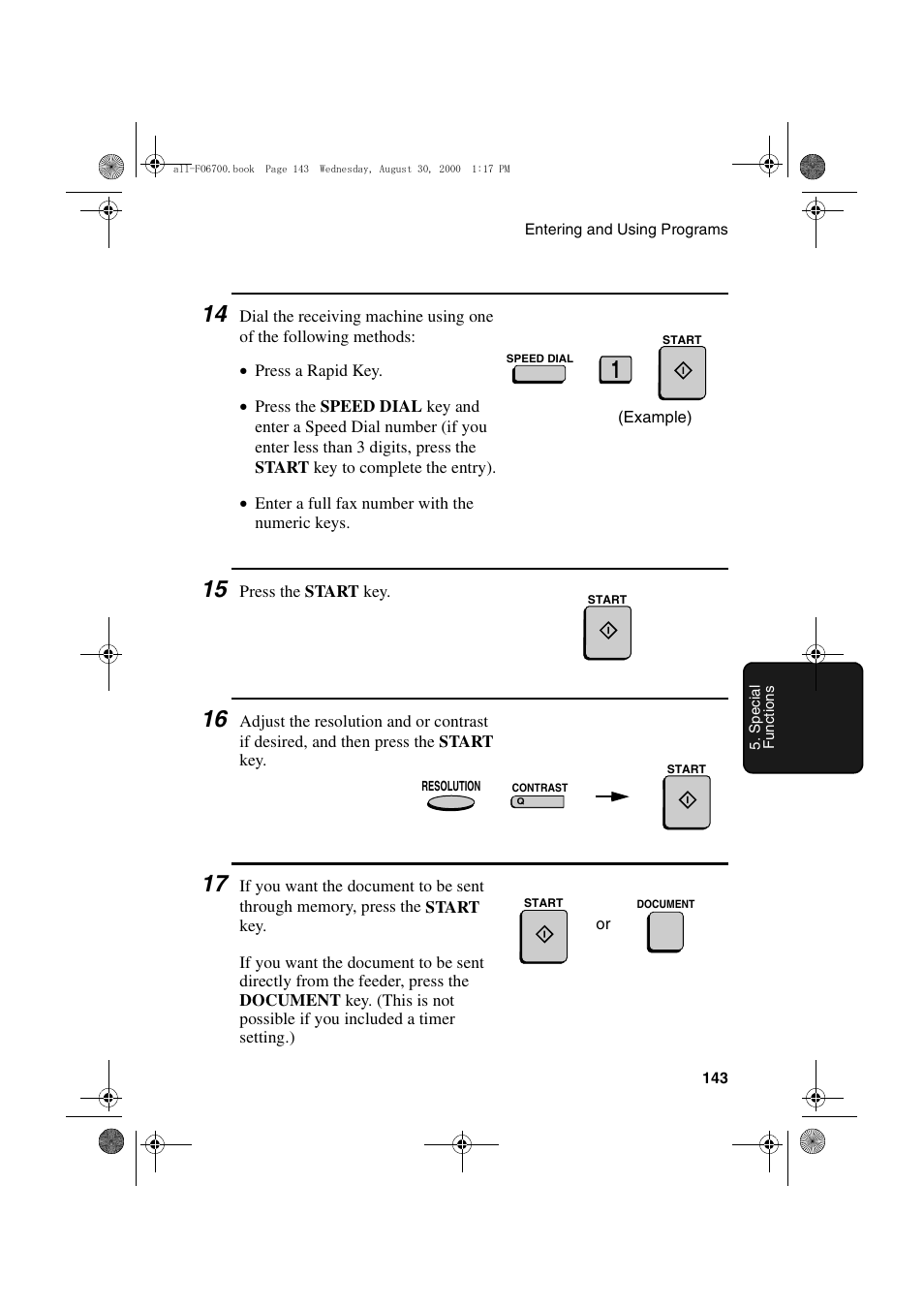 Sharp FO-6700 User Manual | Page 145 / 208