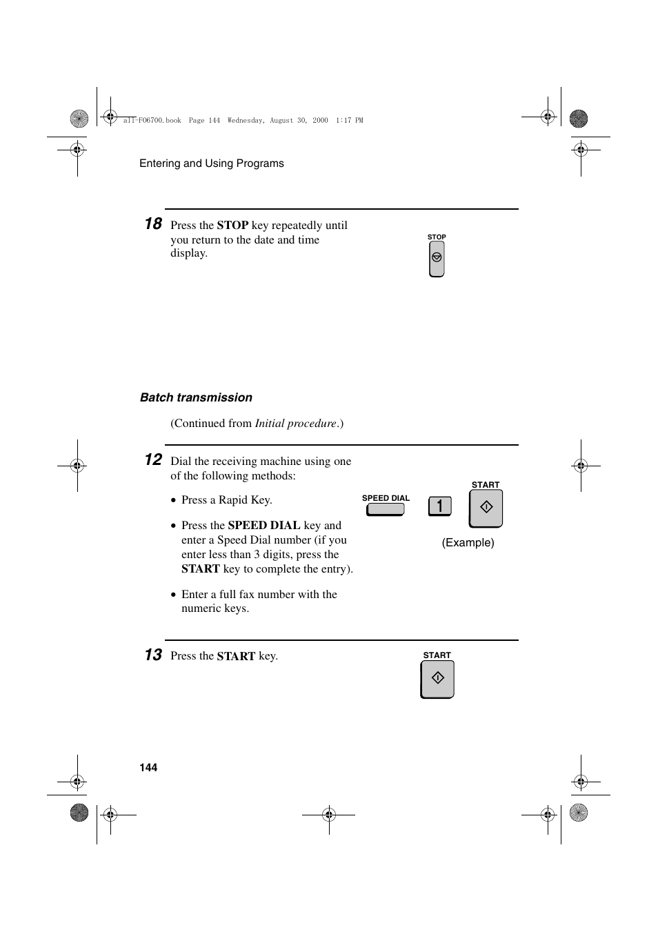 Sharp FO-6700 User Manual | Page 146 / 208