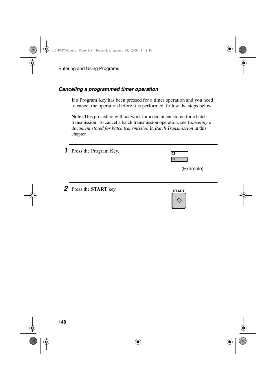 Sharp FO-6700 User Manual | Page 150 / 208