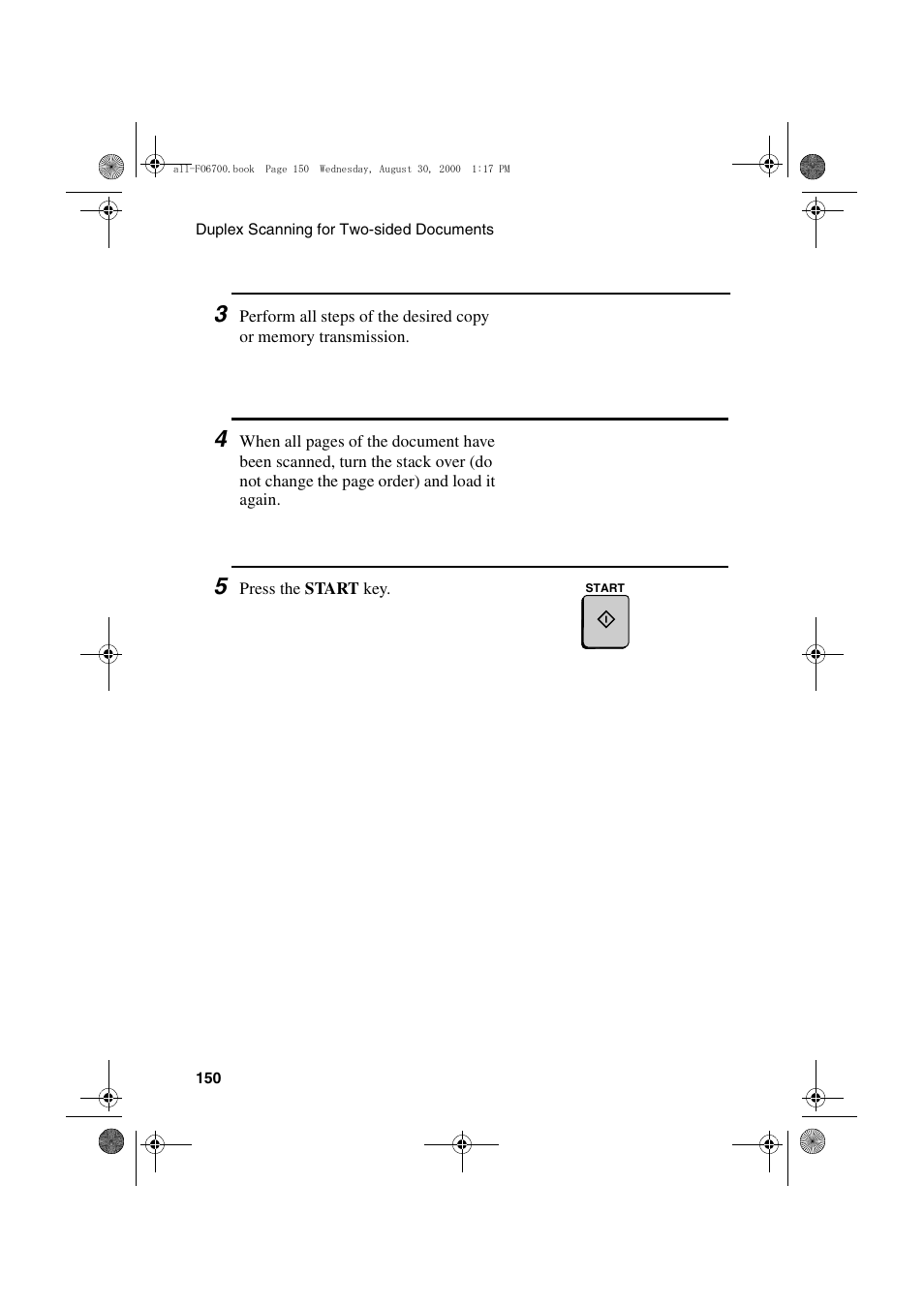 Sharp FO-6700 User Manual | Page 152 / 208