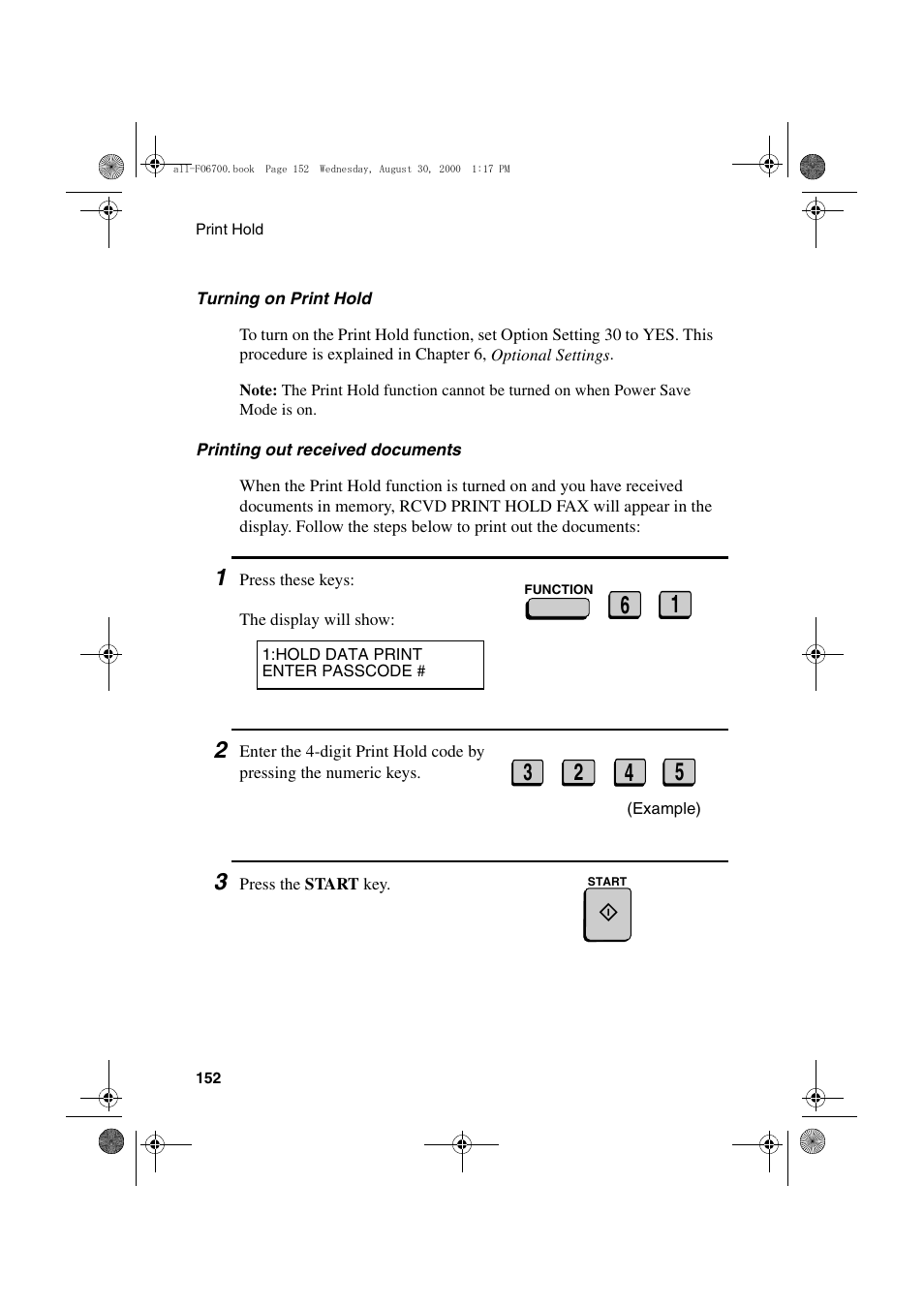 Sharp FO-6700 User Manual | Page 154 / 208