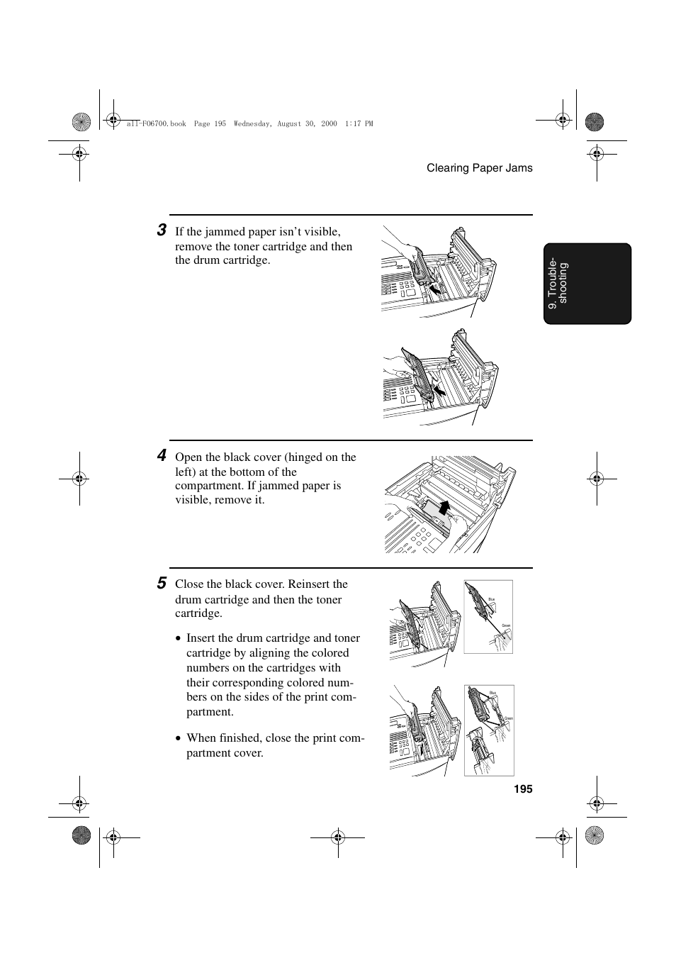 Sharp FO-6700 User Manual | Page 197 / 208