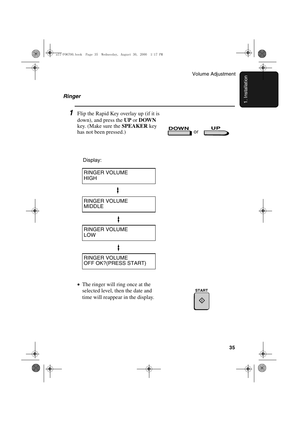 Sharp FO-6700 User Manual | Page 37 / 208