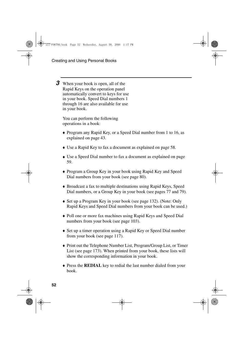 Sharp FO-6700 User Manual | Page 54 / 208