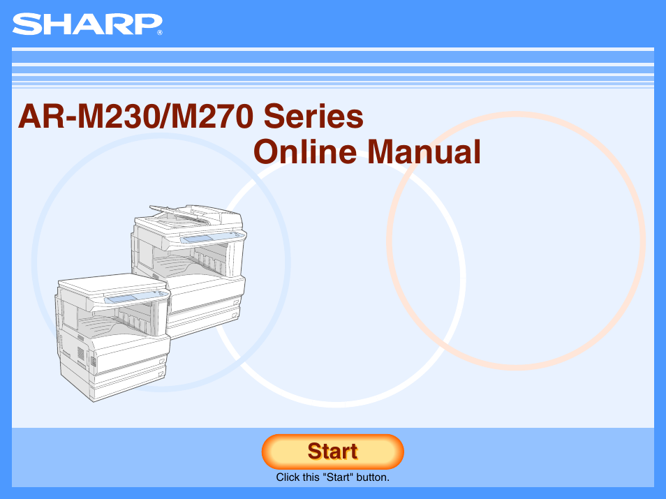 Sharp AR-M230 User Manual | 34 pages