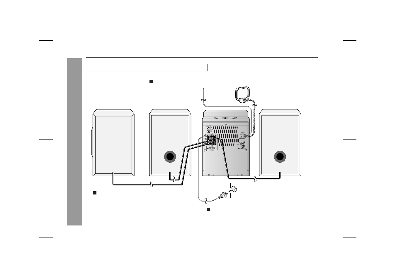System connections | Sharp XL-MP60 User Manual | Page 10 / 32