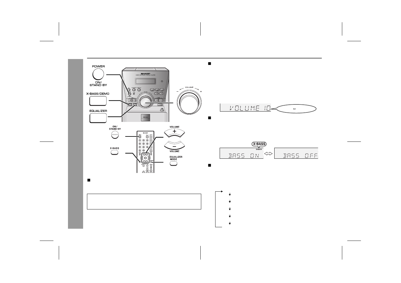 General control, Ba sic ope ration | Sharp XL-MP60 User Manual | Page 14 / 32