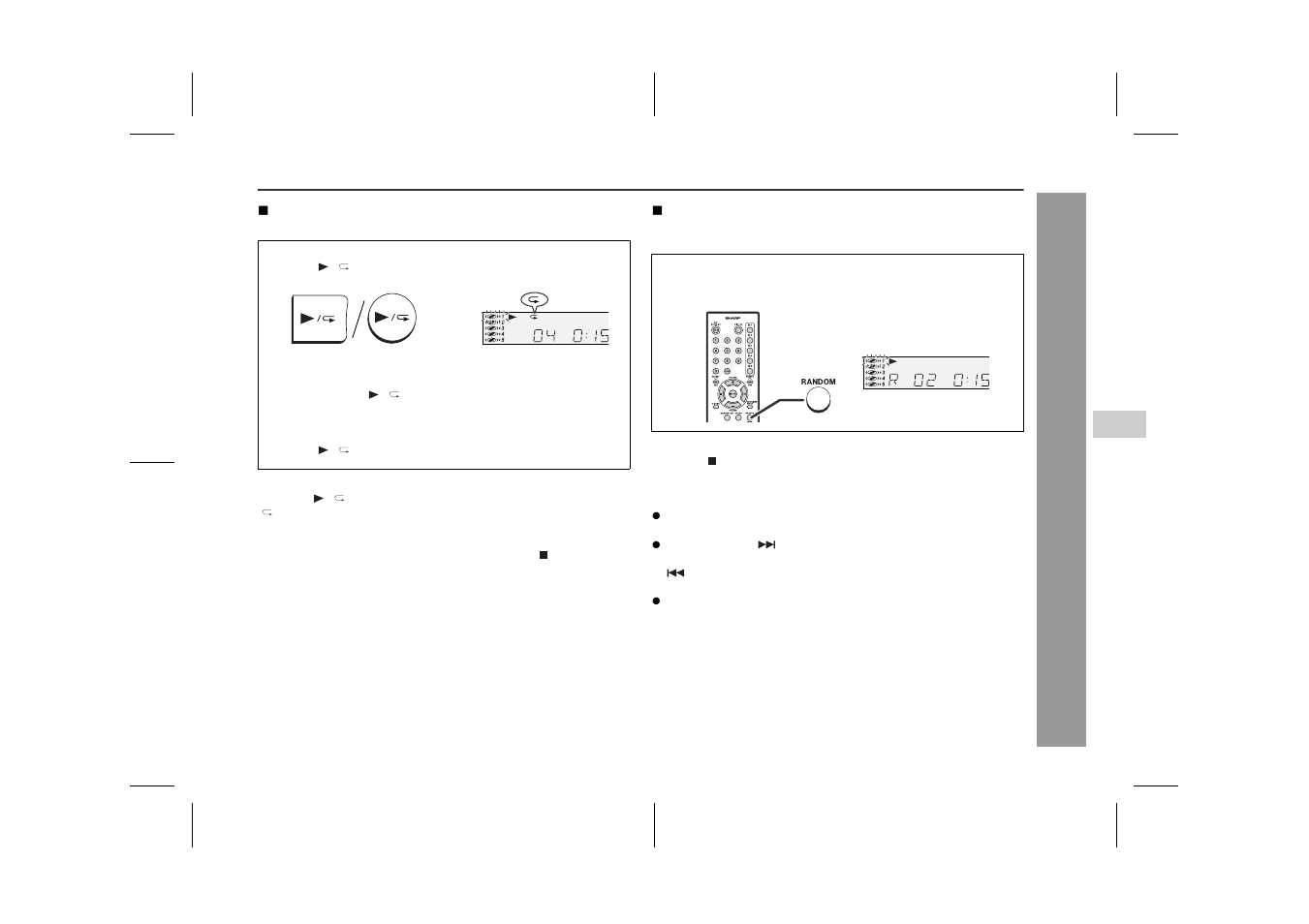 Sharp XL-MP60 User Manual | Page 21 / 32