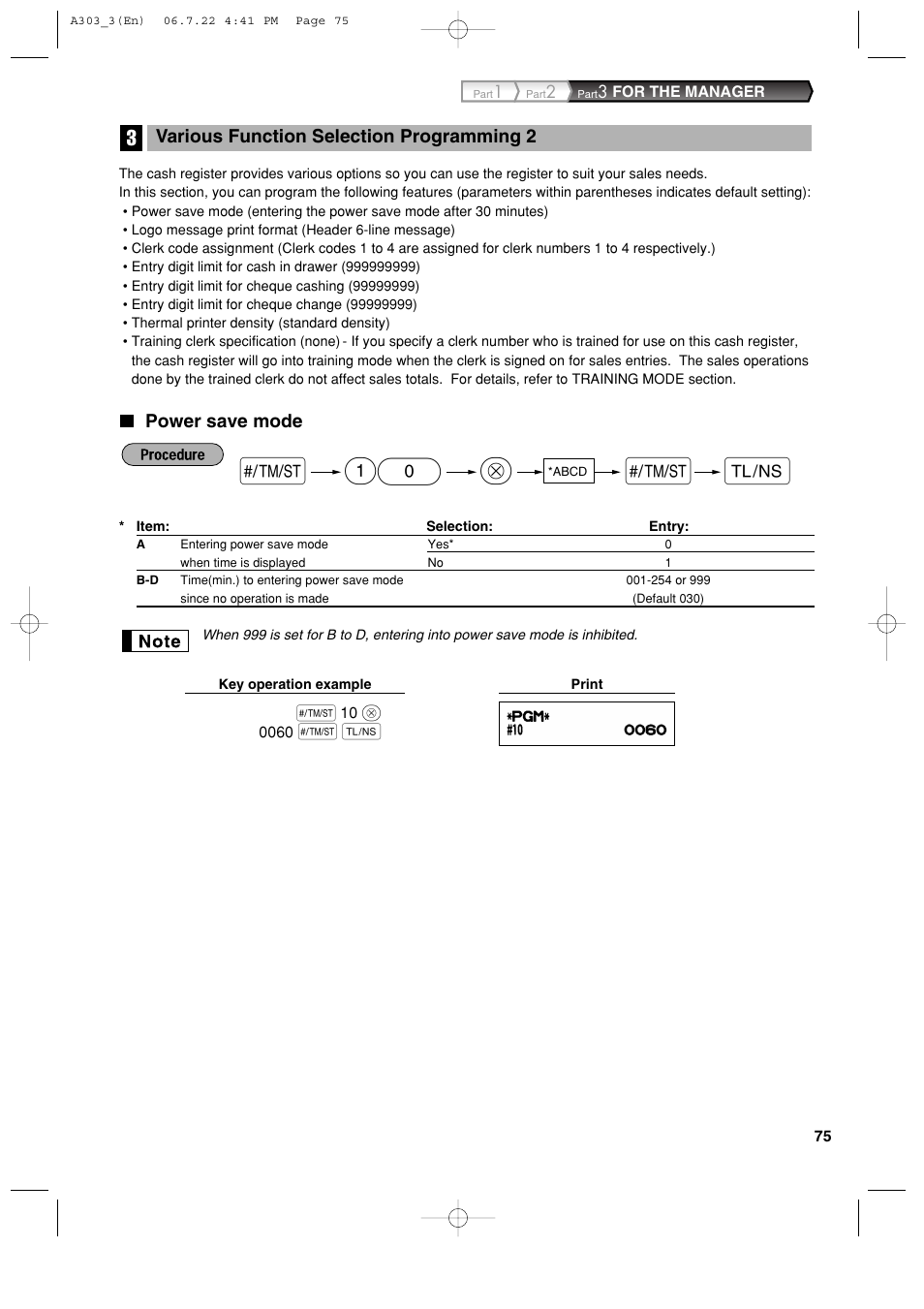 Sharp XE-A303 User Manual | Page 77 / 104