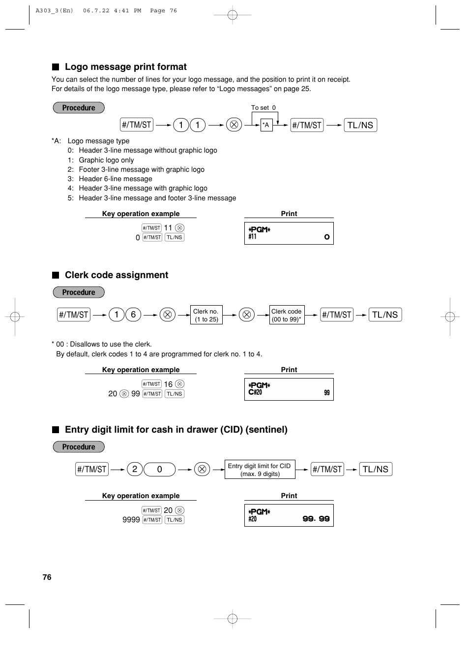 As s, S@ a 11 | Sharp XE-A303 User Manual | Page 78 / 104