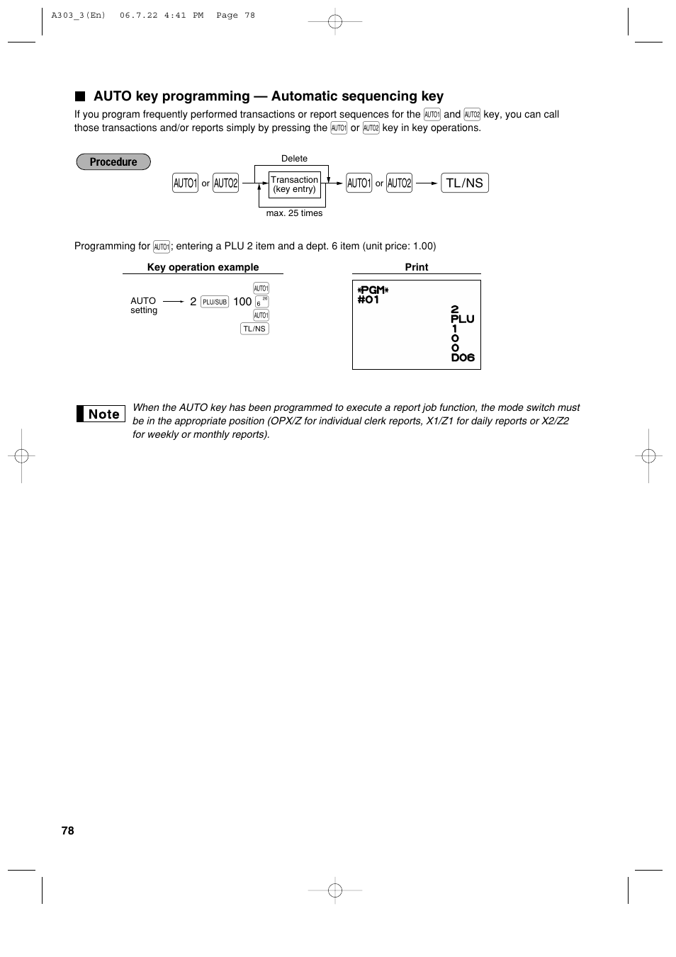 Sharp XE-A303 User Manual | Page 80 / 104