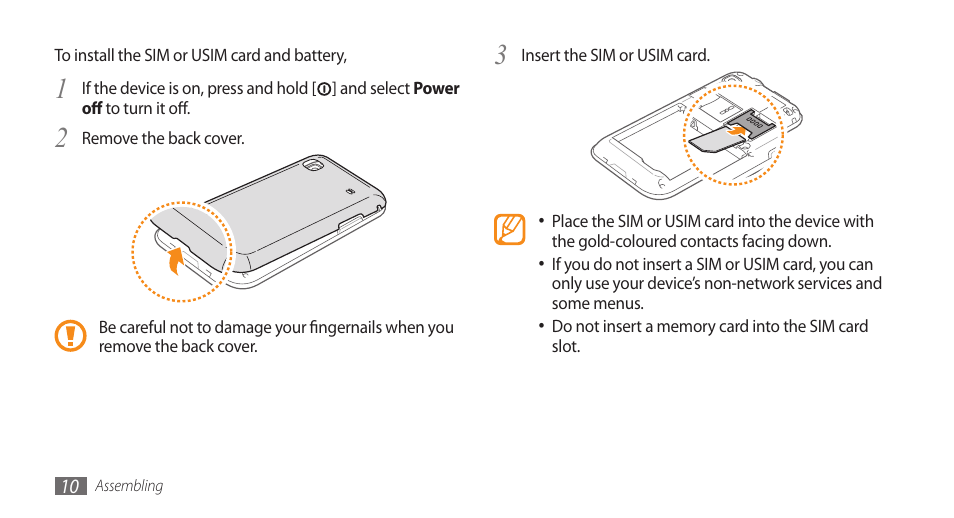 Samsung GALAXY S GT-I9000 User Manual | Page 10 / 132