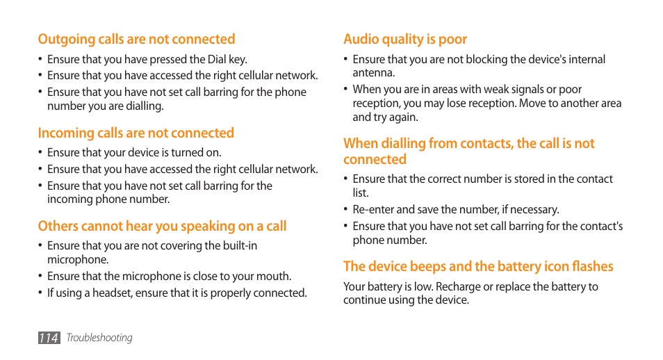 Samsung GALAXY S GT-I9000 User Manual | Page 114 / 132