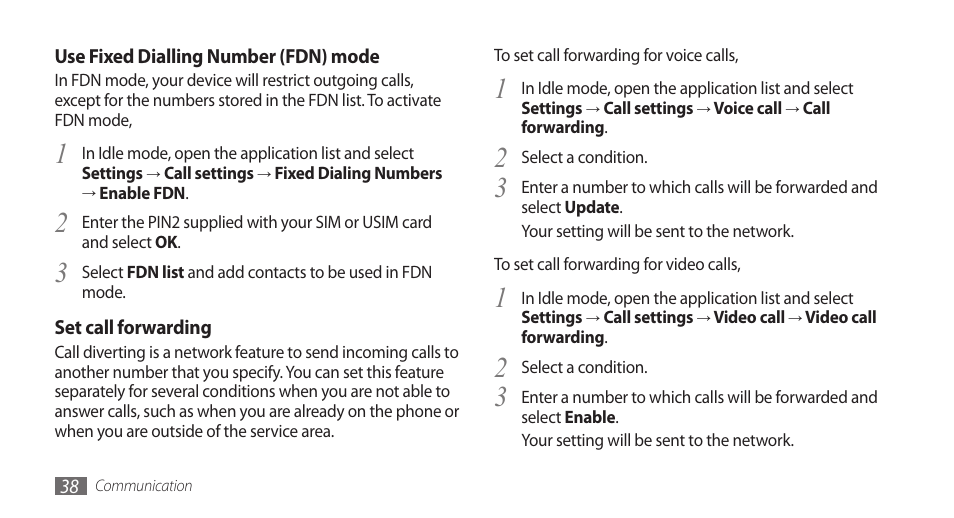 Samsung GALAXY S GT-I9000 User Manual | Page 38 / 132
