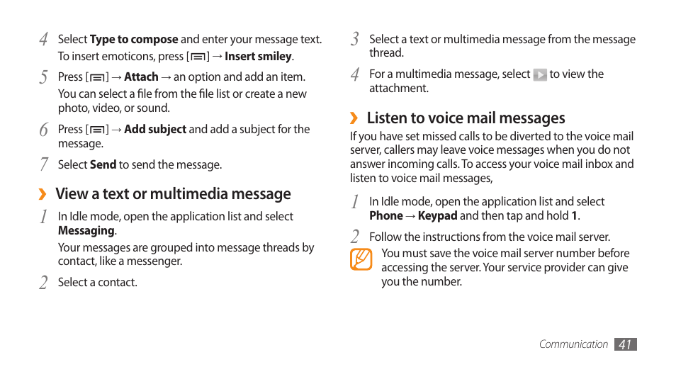 Samsung GALAXY S GT-I9000 User Manual | Page 41 / 132