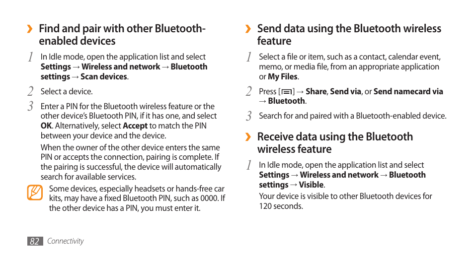 Samsung GALAXY S GT-I9000 User Manual | Page 82 / 132