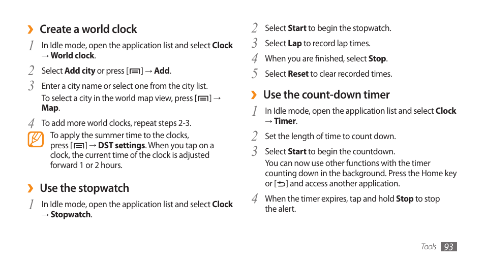 Samsung GALAXY S GT-I9000 User Manual | Page 93 / 132